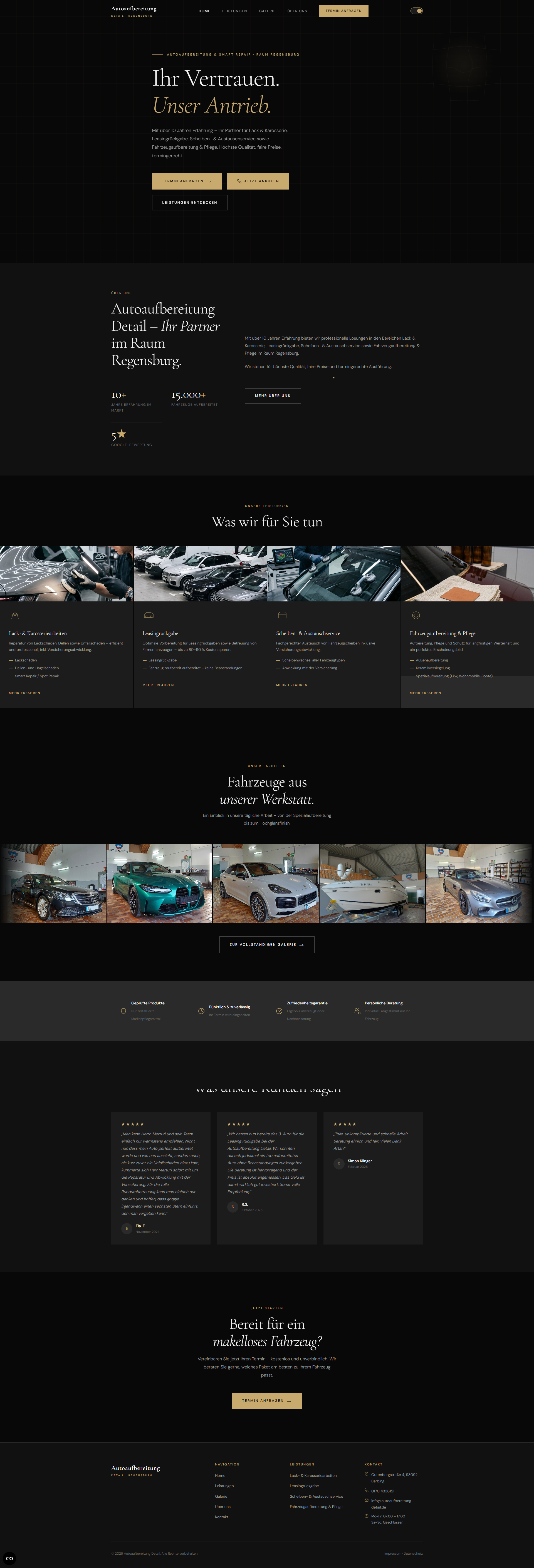 Autoaufbereitung Regensburg